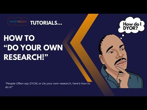 How to do your own research
